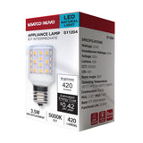 Satco 3.5w T14 LED 5000K CCT Clear E17 Base 120v Bulb_2