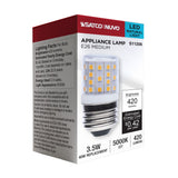 Satco 3.5w T14 LED 5000K CCT Clear E26 Base 120-240v Bulb_1