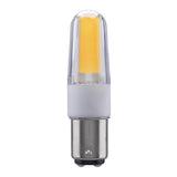 Satco 4W LED BA15d Bayonet Base 3000K Dimmable Frosted 120-130v Miniature Bulb