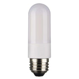 8W 120v T10 LED Frosted E26 4000K High Lumen Tubular Bulb Carded - 60w equiv
