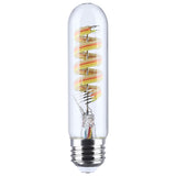 Satco Starfish 5.5w LED T10 2700K-5000K RGBTW Clear Medium Base 120v Bulb