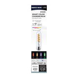 Satco Starfish 5.5w LED T10 2700K-5000K RGBTW Clear Medium Base 120v Bulb - BulbAmerica