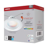 10w 5-6 in. LED Recessed Downlight RGB & Tunable White Starfish IOT 120v_3