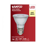 Satco 7w Econo LED PAR20 3000K 35deg 120-277v Silver Finish Bulb_1