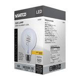 Satco 6w G25 LED Reminiscent Flex Gray Coil Filament E26 3000K 120v Bulb - BulbAmerica