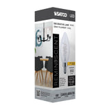 Satco 4w B11 LED Reminiscent Flex Gray Coil Filament E12 3000K 120v Bulb_1