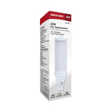 Satco 14w LED PL CCT Selectable GX32d-2 Base 22W CFL Replacement 120-277v Bulb - BulbAmerica