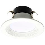Satco 4-in 10.5W LED Retrofit Downlight RGBTW Round White Finish - BulbAmerica