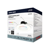 Satco 5-6-in 13W LED Retrofit Downlight 5-6 RGBTW Round White Finish_5