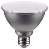 Satco 11w PAR30SN LED E26 Base 25deg 120v CCT Tunable Silver Finish Bulb