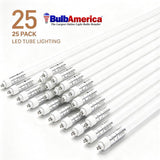25Pk - Satco 25w 48-in T5 LED CCT tunable G5 Double Ended Wiring 120-347v Tube