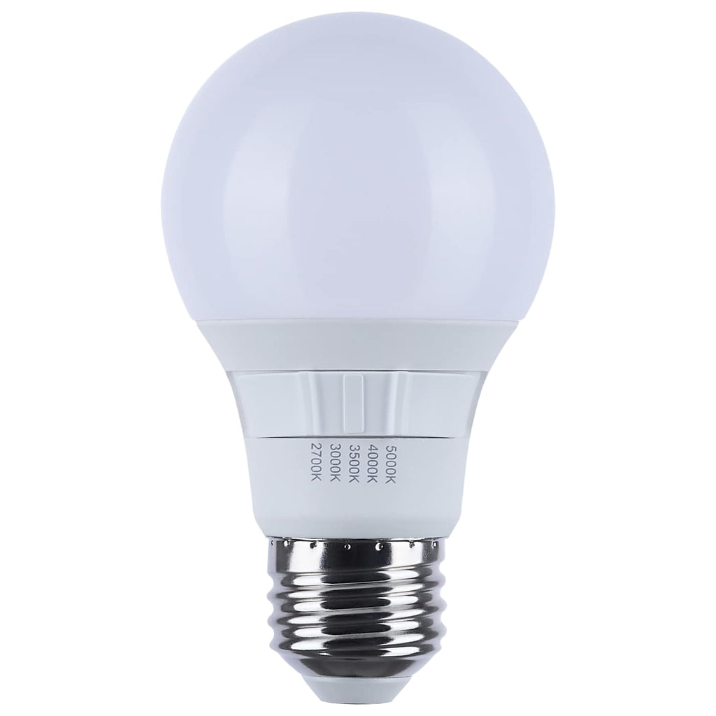 Satco 6w A19 LED CCT Selectable Medium Base Frost Finish 120v Bulb