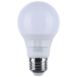 4Pk - Satco 6w A19 LED CCT Selectable Medium Base Frost Finish 120v Bulb - BulbAmerica