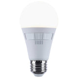 4Pk - Satco 12w A19 LED CCT Selectable Medium Base Frost Finish 120v Bulb - BulbAmerica