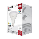 Satco 13w BR40 LED 120v CCT Selectable 90 CRI White Finish Bulb_2