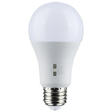 Satco 5w A19 LED Medium Base 120v CCT Selectable White Finish Bulb