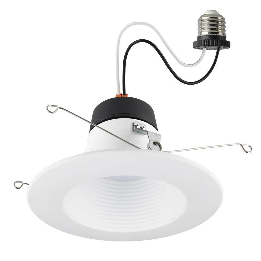 9w 6-in Deep Baffle CCT-Tunable Recessed LED Downlight
