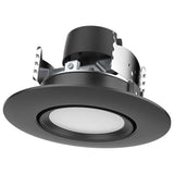 7.5w LED Direct Wire Downlight 120v CCT Tunable Black Finish