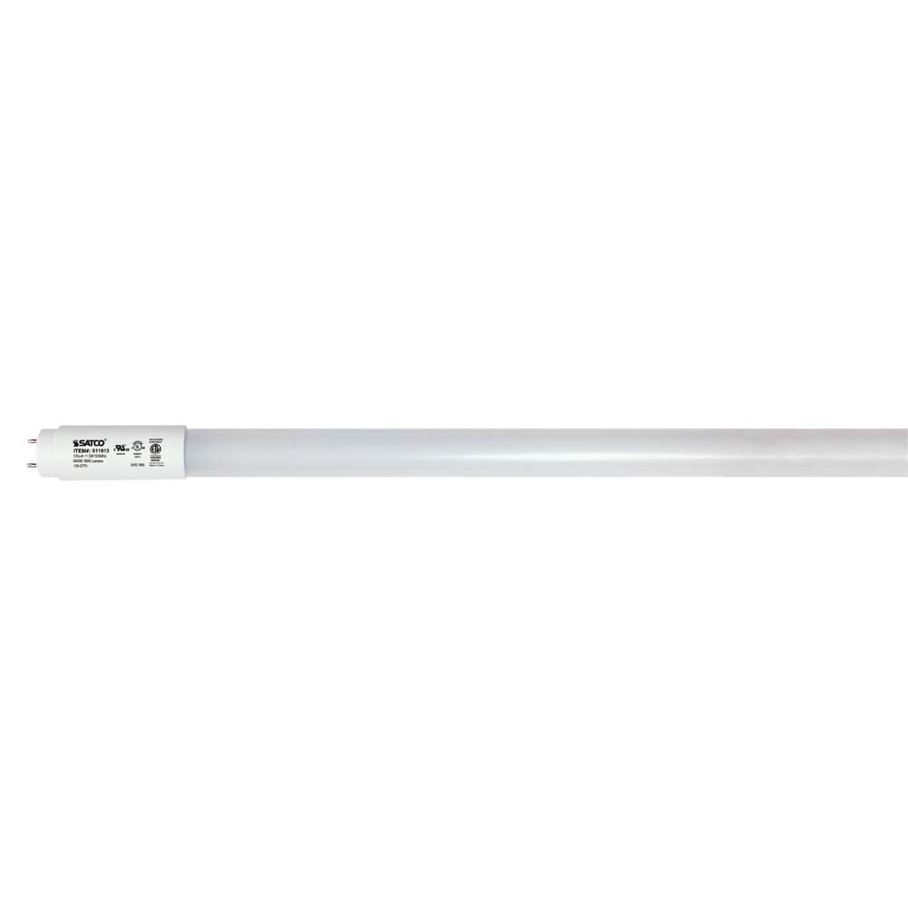 Satco 11.5w 48in T8 LED Tube G13 Base 1800LM 5000k Ballast Bypass