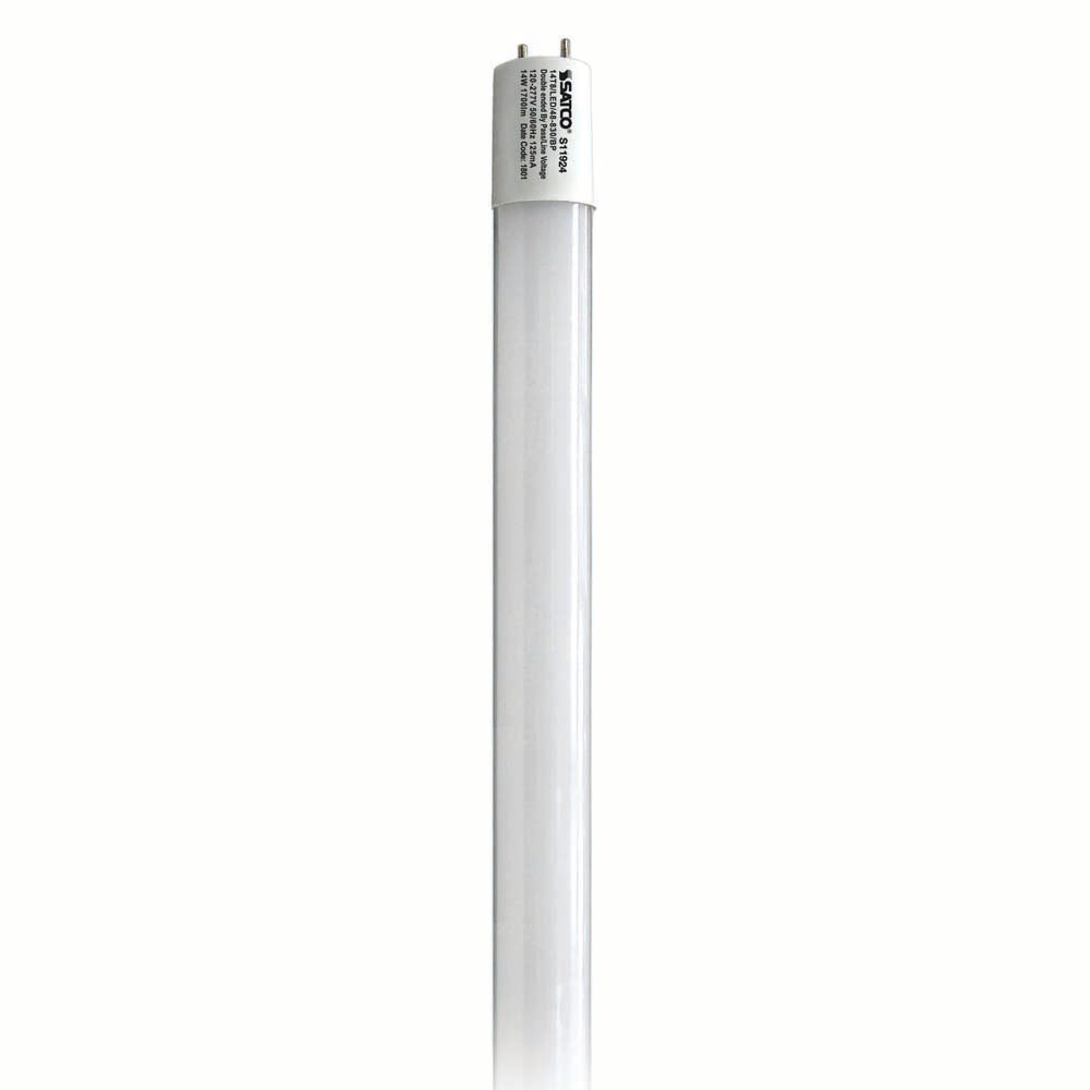 Satco 14w T8 48inch LED Tube G13 Base 1800LM 6500k Ballast Bypass