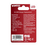 Satco 3w Mini LED Bi Pin G4 Base 12v 3000K Clear Finish Bulb - BulbAmerica