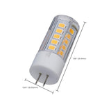 Satco 3w Mini LED Bi Pin G4 Base 12v 3000K Clear Finish Bulb_1