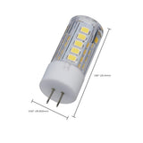 Satco 3w Mini LED Bi Pin G4 Base 12v 5000K Clear Finish Bulb_1