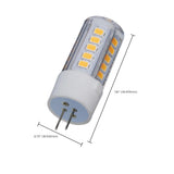 Satco 4.5w Mini LED Bi Pin G4 Base 12v 3000K Clear Finish Bulb_1