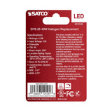 Satco 4.5w Mini LED Bi Pin GY6.35 Base 12v 5000K Clear Finish Bulb - BulbAmerica