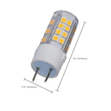 Satco 4.5w Mini LED Bi Pin G8 Base 120v 3000K Clear Finish Bulb_1