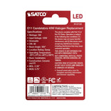 Satco 5w Mini LED E11 Miniature Candelabra Base 120v 5000K Clear Finish Bulb - BulbAmerica