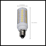 Satco 5w Mini LED E11 Miniature Candelabra Base 120v 5000K Clear Finish Bulb_1
