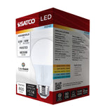 Satco 9.5w LED A19 CCT Selectable Medium Base 120v Bulb_1