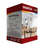 Satco 9.5w LED A19 CCT Selectable GU24 Base 120v Bulb - BulbAmerica