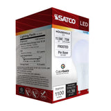 Satco 11.5w LED A19 CCT Selectable GU24 Base 120v Bulb - BulbAmerica