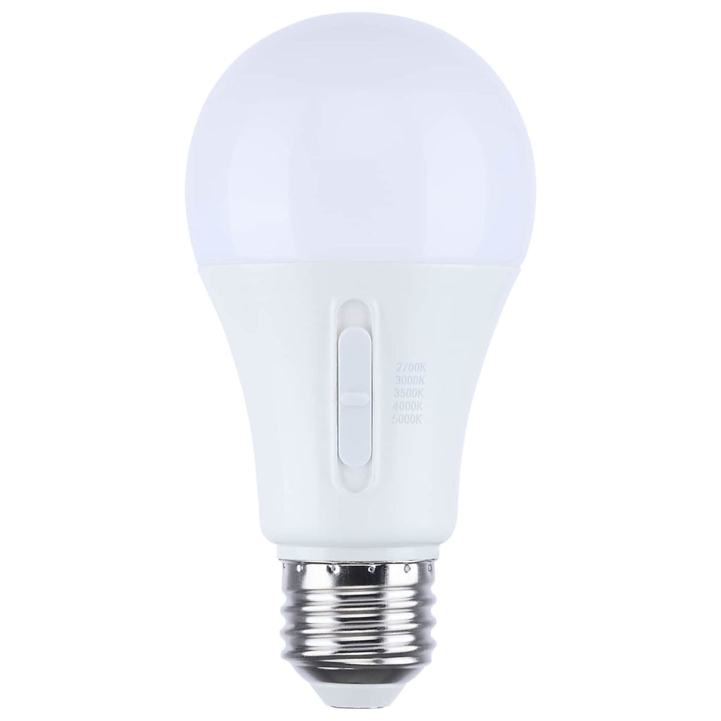 Satco 15.5w LED A19 CCT Selectable Medium Base 120v Bulb