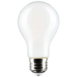 Satco 8w LED A19 3000K-2000K Warm Dimming Medium Base Frost Finish Bulb