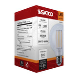 Satco 8w LED G25 3000K-2000K Warm Dimming Medium Base Clear Finish Bulb_1