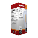 Satco 8w LED ST19 3000K-2000K Warm Dimming Medium Base Clear Finish Bulb_1