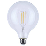 Satco 8w LED G40 3000K-2000K Warm Dimming Medium Base Clear Finish Bulb