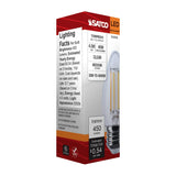 Satco 4.5w LED B11 3000K-2000K Warm Dimming Medium Base Clear Finish Bulb_1