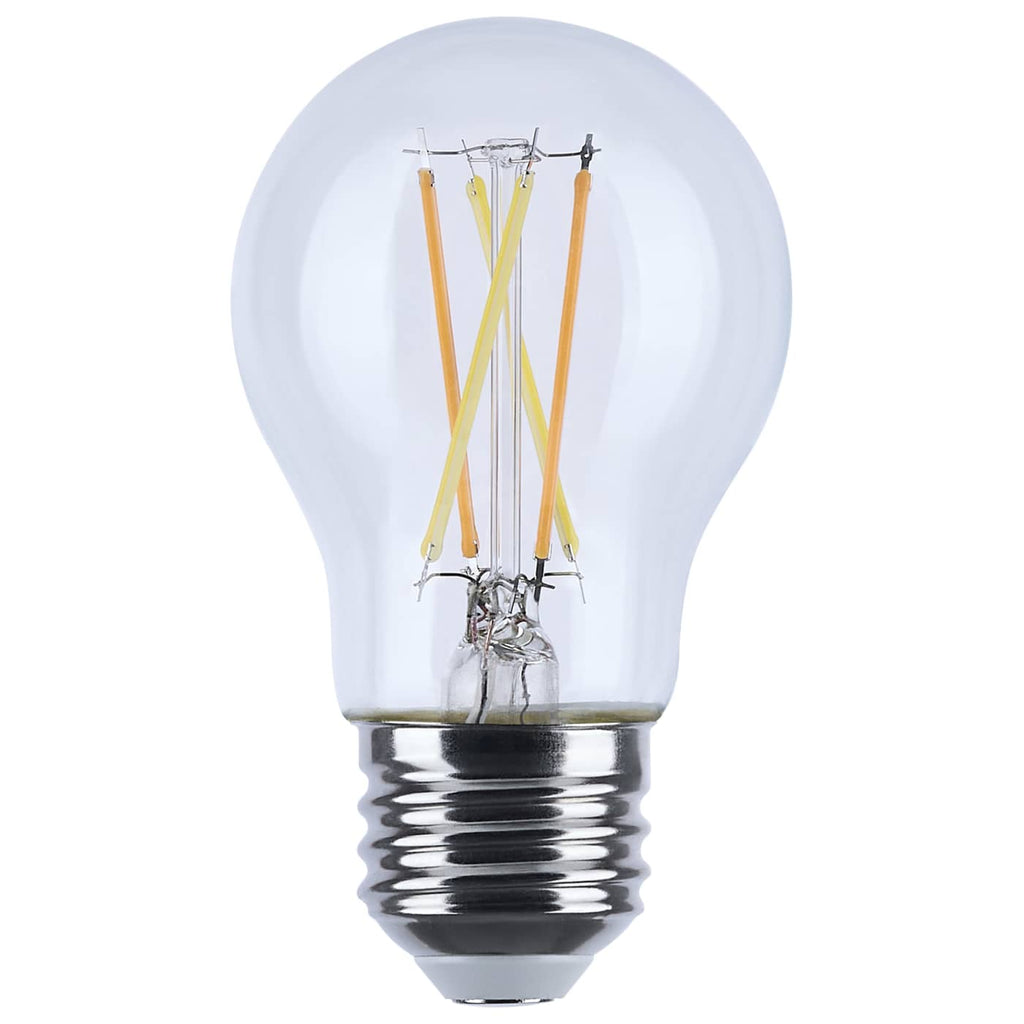 Satco 4.5w LED A15 3000K-2000K Warm Dimming Medium Base Clear Finish Bulb