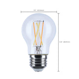 Satco 4.5w LED A15 3000K-2000K Warm Dimming Medium Base Clear Finish Bulb_2