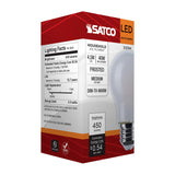 Satco 4.5w LED A15 3000K-2000K Warm Dimming Medium Base Frost Finish Bulb_1