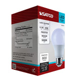 Satco 9.1w A19 LED 5000K CCT Selectable E26 Base 12V-24VAC 12V-34VDC Bulb - BulbAmerica