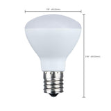 Satco 3.5w R14 LED E17 Intermediate Base 120v 3000K CCT Frosted Finish 120v_2