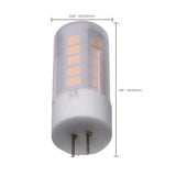 Satco 3w T5 LED12v Bi Pin G4 Base 3000K Frosted Finish Bulb_3