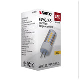 Satco 4.5w T6 LED 12v GY6.35 Base 3000K Clear Finish Bulb_2