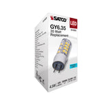 Satco 4.5w T6 LED 120v GY6.35 Base 5000k Clear Finish Bulb_1