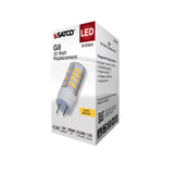 Satco 4.5w T6 LED 120v G8 Base 3000k Clear Finish Bulb_2